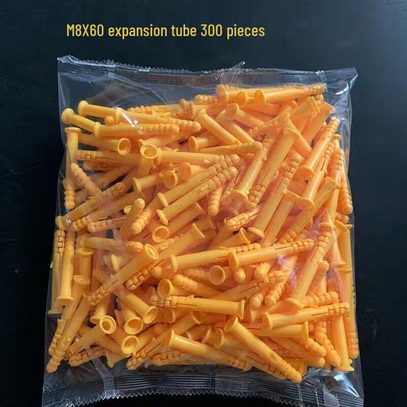 Пластиковые распорные дюбели M6 и настенные пробки для саморезов (6 мм и 8 мм)