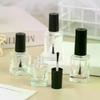 5/10/12/15 мл Пустые Прозрачные Стеклянные Флаконы для Лак для Ногтей С Колпачком-Кисточкой Многоразовые Контейнеры для Нейл-Арте Помады Жидкие Образцы