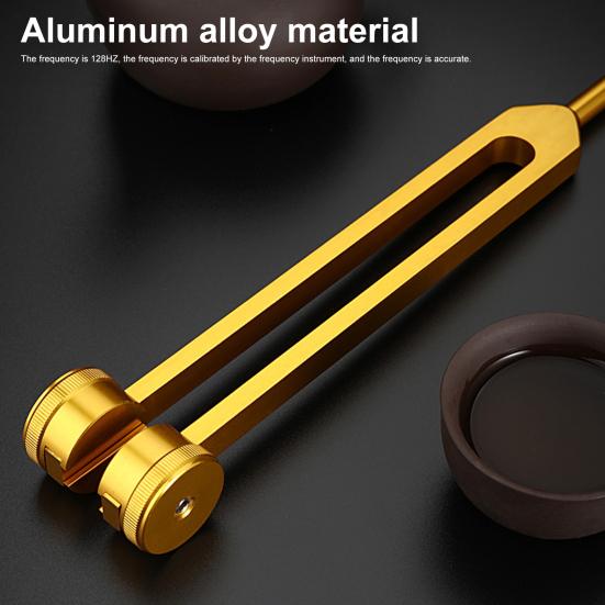 Tuning Fork 64/128HZ for Healing Relaxation Chakra Activation Massage Acupressure Sound Therapy Gift for Yoga Teachers Music Lovers