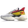Li Ning Exceed Скользкие, износостойкие, дышащие, легкие, низкие, повседневные туфли, женские, алый AGLQ028-1