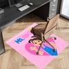 Ms. Rachel2 Printed Absorbent Washable Carpet, Non-Slip Bathroom Mats, Kitchen Rugs, Yoga Mat,Living Room Entrance, Camping Picnic Rugs