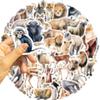 50 Водонепроницаемых Мультяшных Наклеек с Африканскими Животными для Гитары, Блокнота, Чемодана, DIY Украшения
