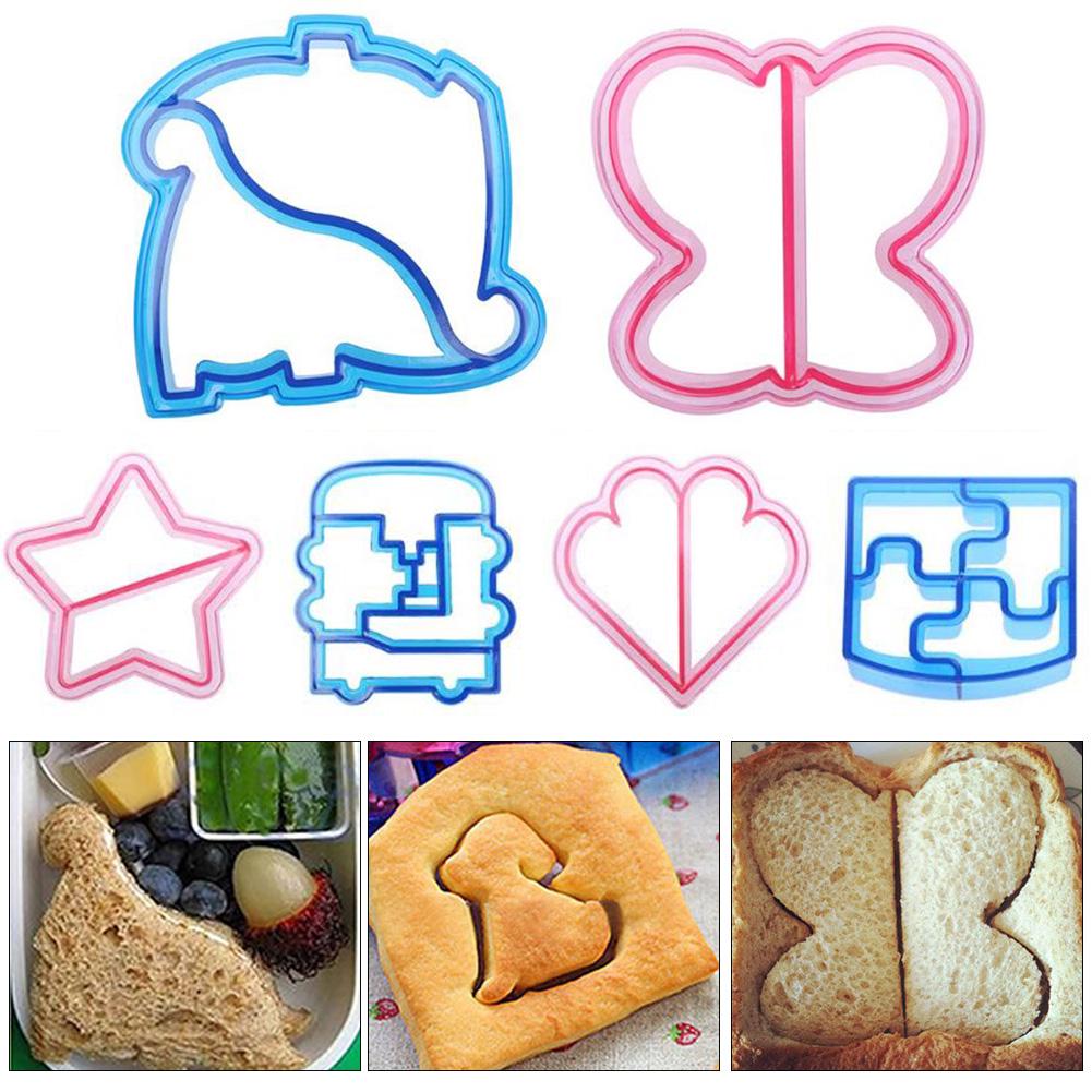 Roamtic Fashion Kitchen Toast Bread Star Sandwich Cutter Cake DIY Shape Dolphin Butterfly Maker Mold