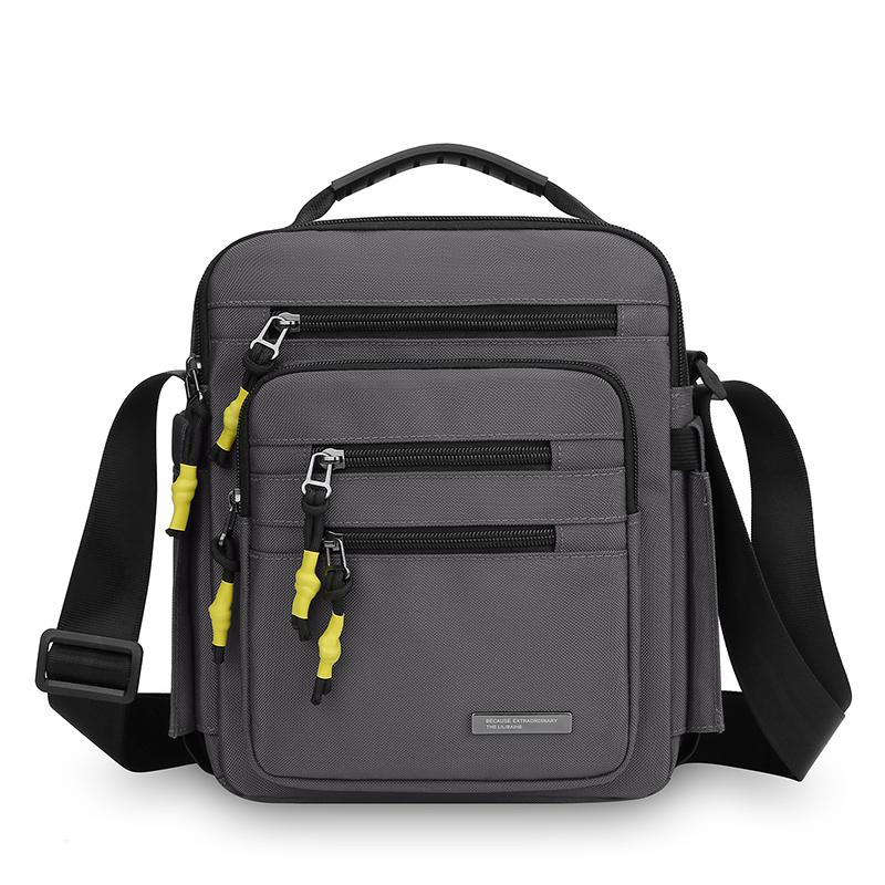 Мужская сумка через плечо из Оксфорда Однолямные сумки Большой объем Хранение Модная Много карманов Для деловых поездок Сумки через плечо Ежедневная сумка