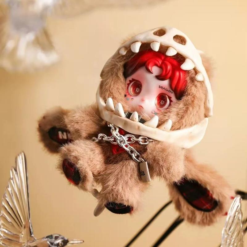 New Bureaimi Ftfire Ossia Soft Plush Blind Box Thorn Dot Series Cute Collectible Doll Desktop Decoration Gift For Toy Collectors