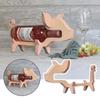 Wooden Animal Wine Bottle Rack Creative Decoration Wine Rack Gift