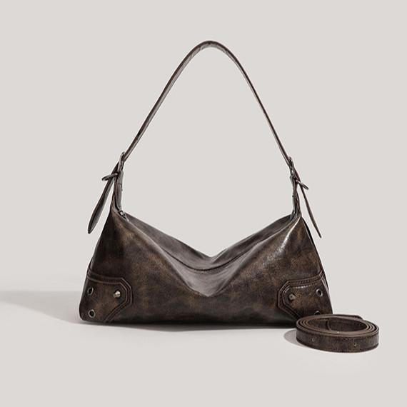 IELGY Underarm Baguette Bag All-Match Shoulder Messenger Bag