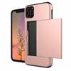 Cover case For Iphone 11 Pro Max Shockpro Rugged Armor Protective Case With Card Slot (navy Blue)