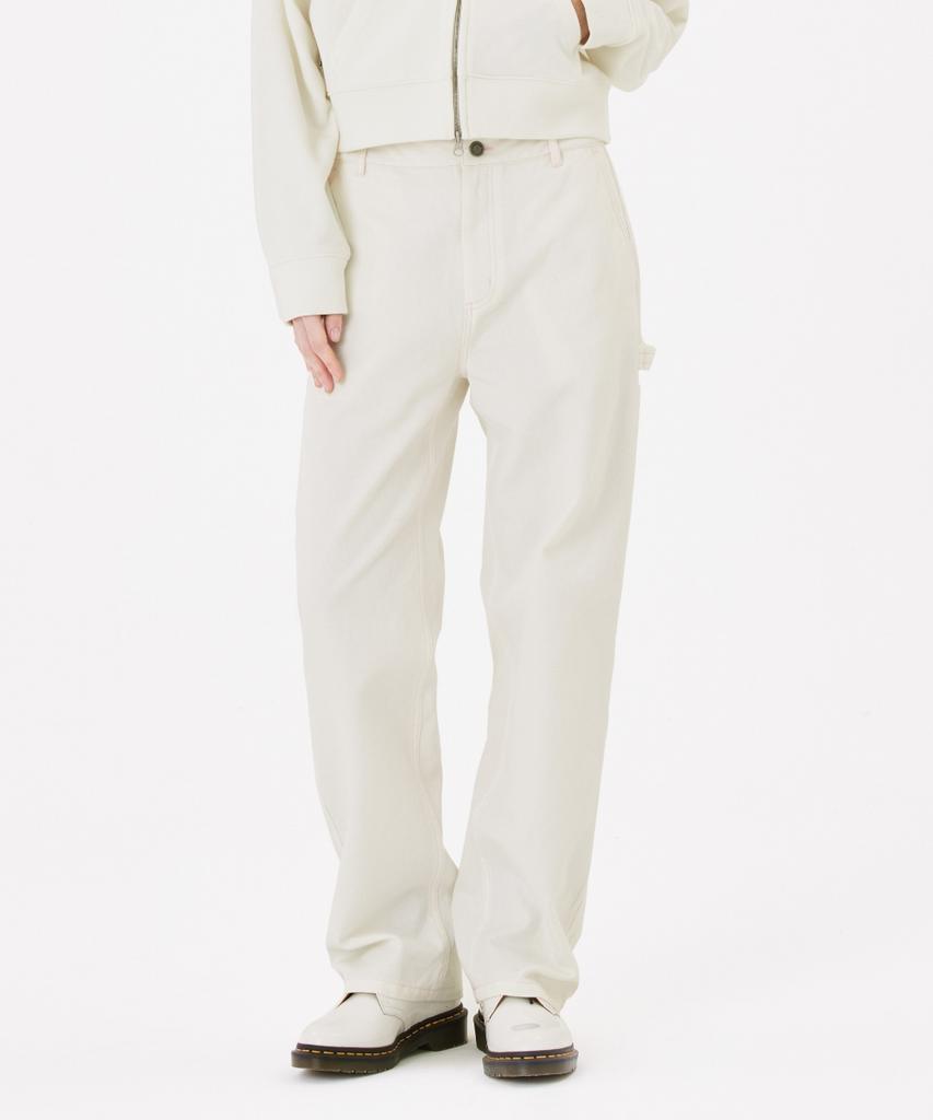 MARK GONZALES Women'S Carpenter Work Pants - Ivory
