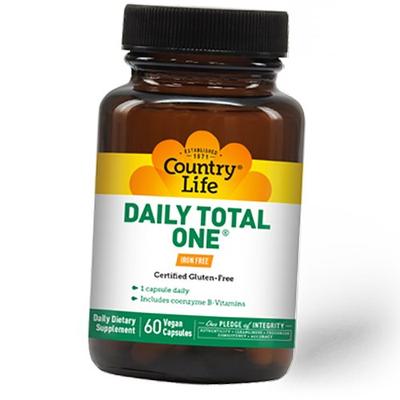 Мультивитамины без железа, Daily Total One Iron Free, 60вегкапс (36124006)