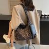 Retro Fashion Leopard Print Tote Bag Trendy Casual Large Capacity Underarm Shoulder Bag New Women's Bag