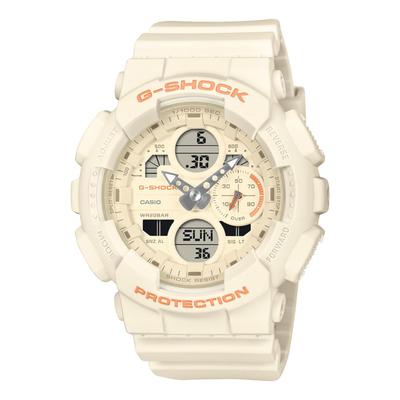 Женские часы G-Shock GMA-S140-7AJF Белые - Экологичный материал, Официальная модель Японии