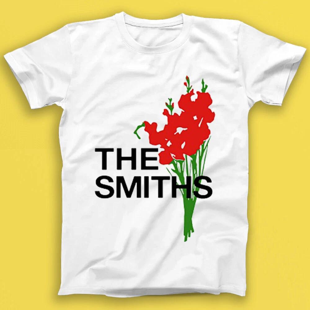 Футболка с символикой британского тура группы The Smiths 1984 года в стиле панк-рок, артикул 1713.