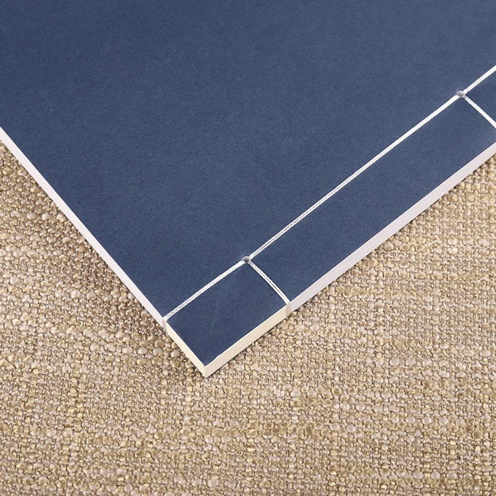 Стильная тетрадь с вертикальной полосой Тетрадь для практики каллиграфии Рисовая бумага Бумага Сюань Книга для почерка