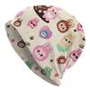 Cute Doll Monsters Bonnet Hats Hip Hop Outdoor Skullies Beanies Hat for Unisex Women Warm Dualuse Cap