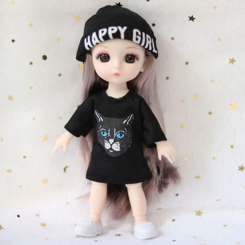 13 Подвижных Суставов Мини Кукла Девочка с Одеждой с Одеждой Подвижные Суставы Мини Кукла Девочка Детские Игрушки