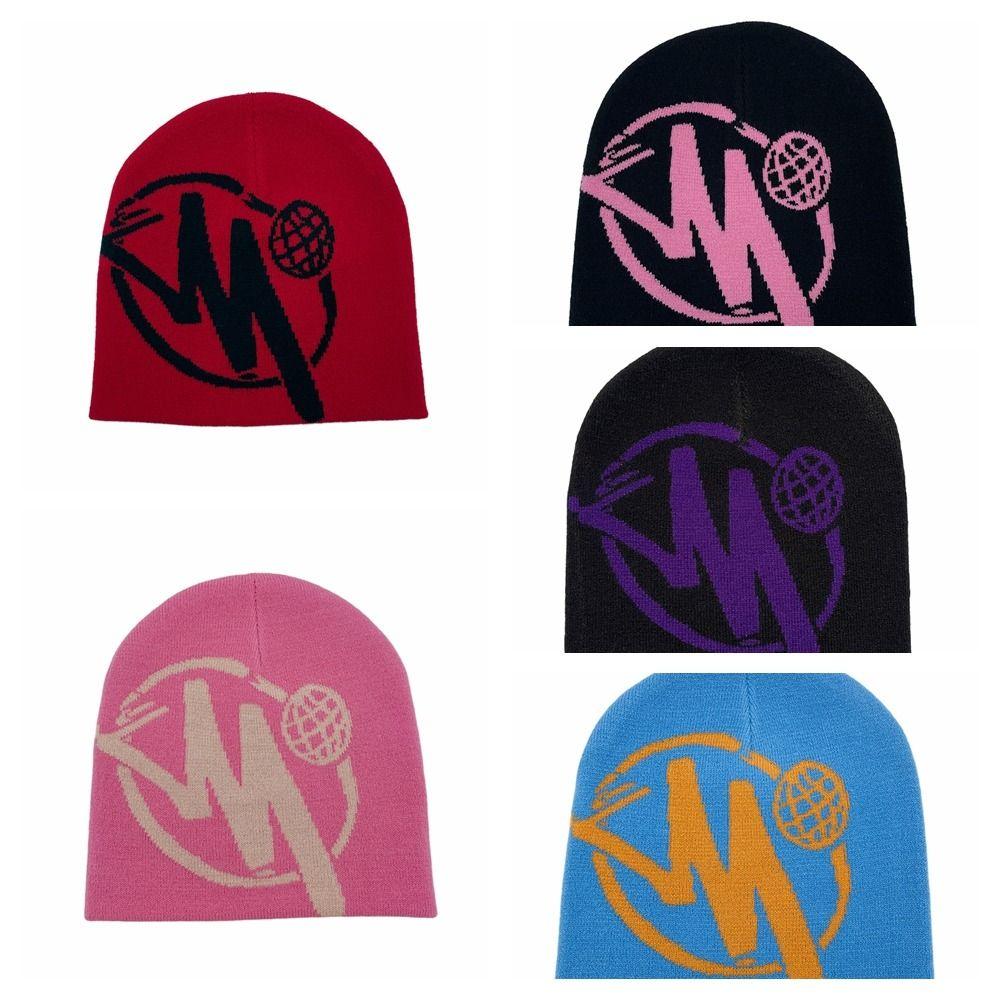 Вязаная шапка минус два в стиле хип-хоп Y2K, модная шапка Take Cold, женская