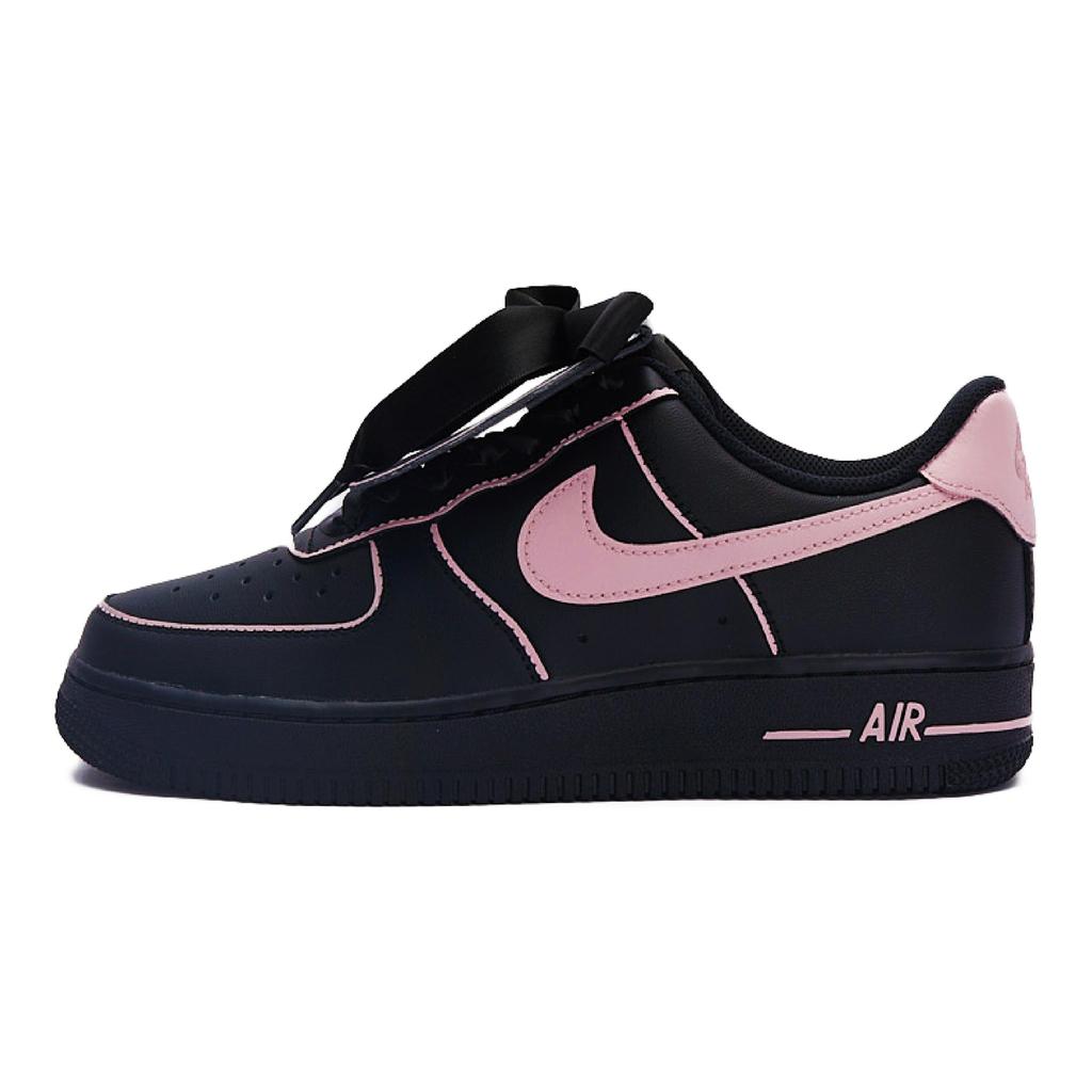 Nike Air Force 1 Bubble Jellyfish, Dark Chocolate Peach Slip Resistant Abrasion Resistant Low top Skateboard Shoes DD8959-001(Team15-)