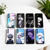 H-Hunter K-Killua Z-Zoldyck H-Hunter-KZ Чехол для телефона Черный Силиконовый Мягкий Для Samsung Galaxy A73,A72,A71,A70,A53,A52,A51