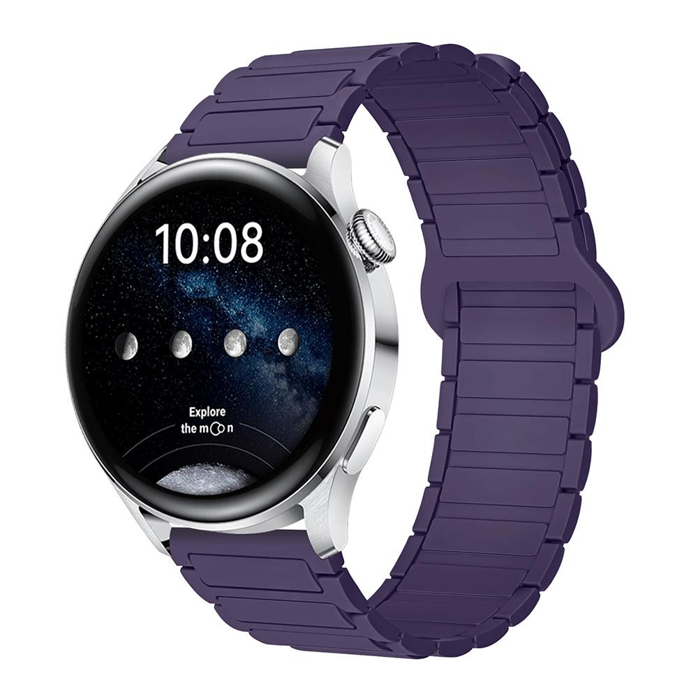 18mm 22mm 20mm Magnetic Silicone Strap For Samsung Galaxy Watch 7 6 5 4 44mm 40mm Sports Band For Galaxy Watch 4 6 Classic 47mm Huawei GT 4/5/6 41mm