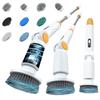 Electric Spin Scrubber, 2025 New Cordless Cleaning Brush IPX7 Waterproof,Shower Cleaning Brush with 8 Replaceable Brush Heads