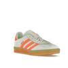 Adidas Gazelle Indoor Linen Green Solar Orange Женские кроссовки Gum IF6982