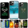 Теннисная ракетка Теннисный мяч Чехол для телефона Для iPhone 17 Air 15 16 11 13 14 Pro Max 12 Plus Max Fundas