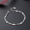 Tancise Fashion 925 Sterling Silver Bracelet with AAA Zircon Fine Jewellery for Women Wedding Anniversary Party Gift Bracelet