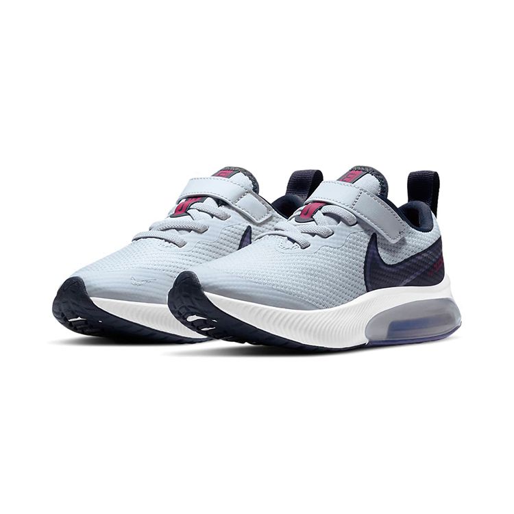 Nike Air Zoom Arcadia Удобные Универсальные Нескользящие Амортизирующие Прочные Низкие Детские Повседневные Кроссовки Детские кроссовки Серый Синий CK0714-006