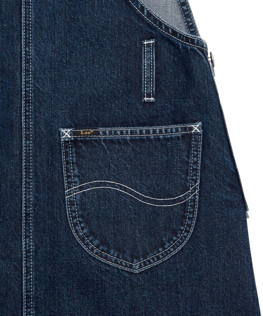 Lee Women'S Denim Overalls Skirt Indigo Dark