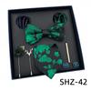 Men'S Tie Light Luxury Gift Box Wedding Tie Bow Tie Pocket Towel Brooch Cuffs Father'S Day Gift Box