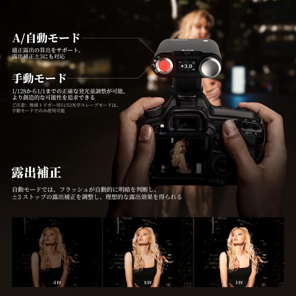 NEEWER Z160 Camera Flash 22W GN14 CCT Speedlite with Auto Manual Flash 650 Full Power Compatible with Fuji and Olympus Hot Shoe Cameras Strobe,