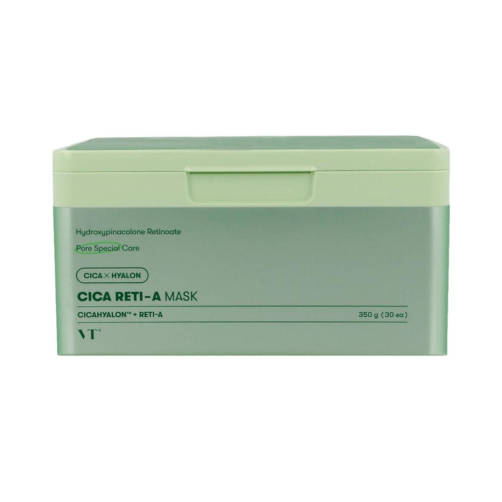 VT COSMETICS Cica Reti-A Mask 30 Sheets - Masks with Retinol and Centella Asiatica