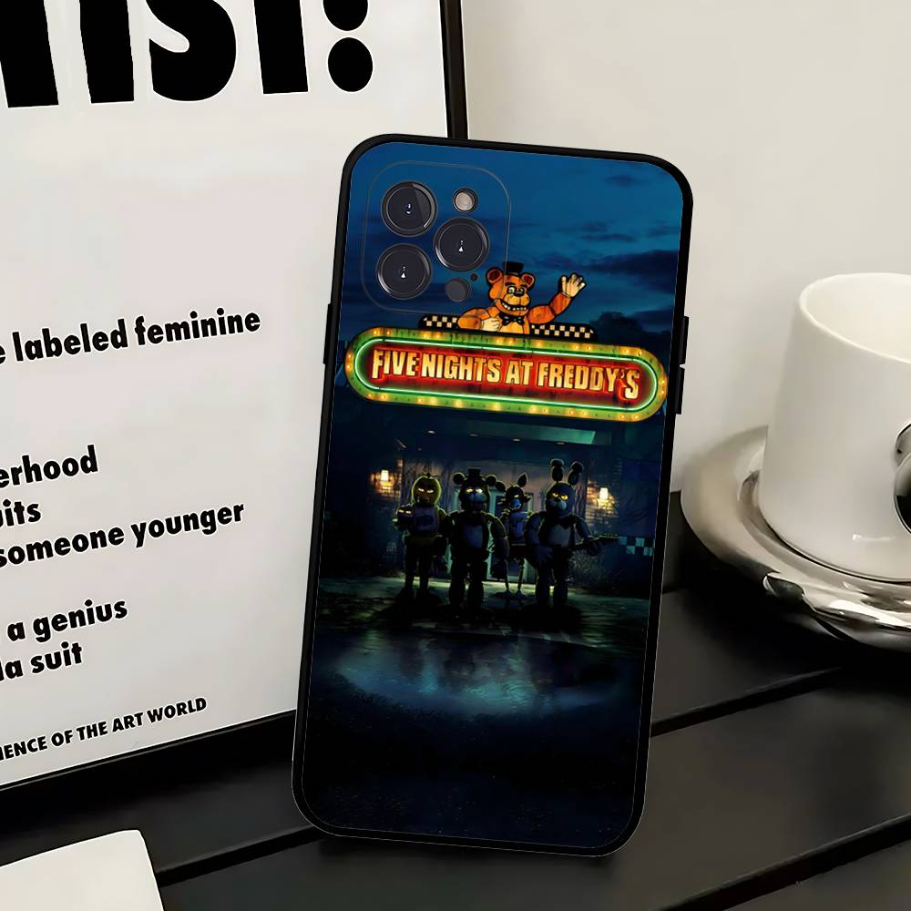 Five-Nights-At-Freddys Phone Case For Iphone 17 16 15 16e 14 13 12 11 Pro Max Plus Case Cover Coque