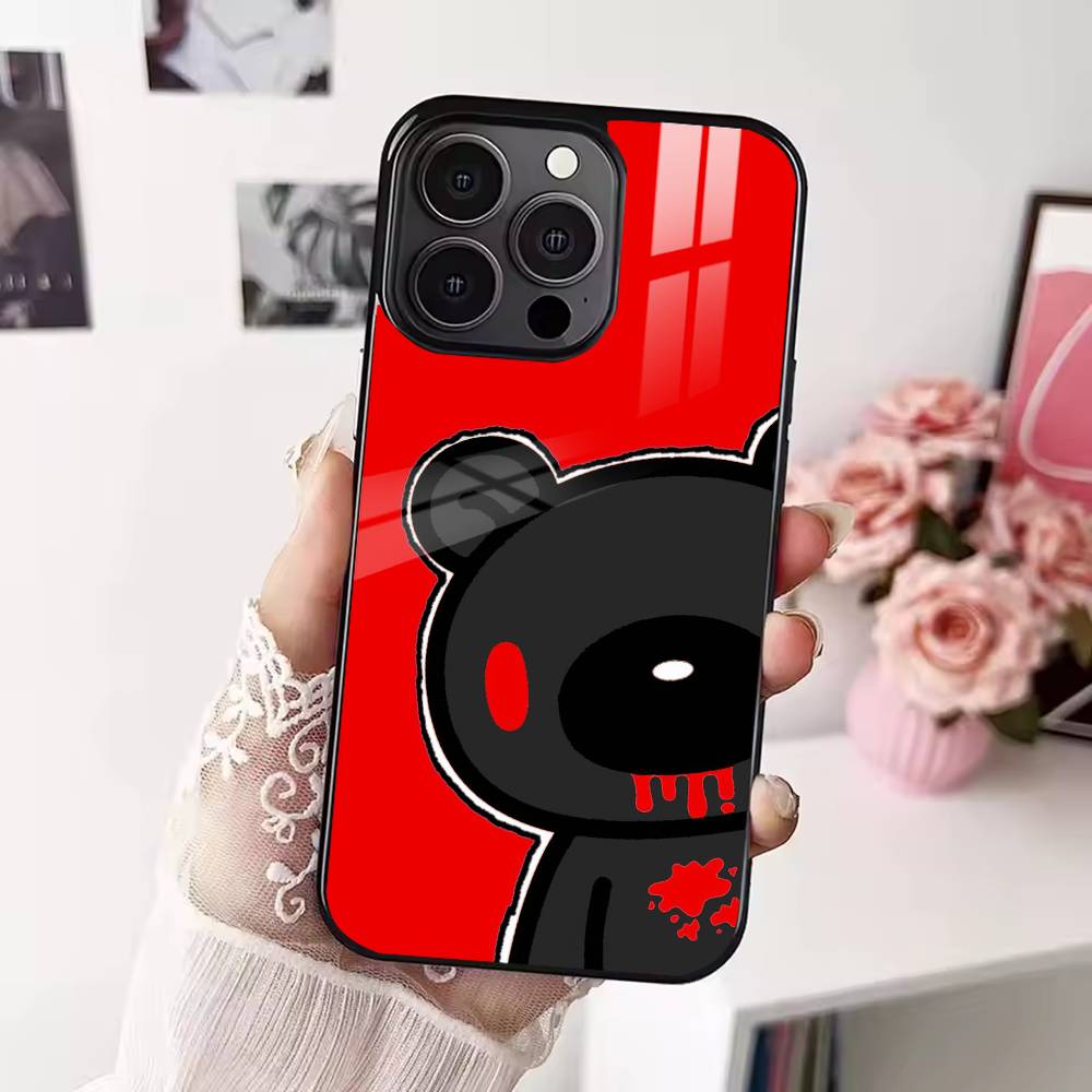 G-Gloomy Cute Bear wallpaper Phone Case For iPhone 17,16,15,14,13,12,Plus,Pro,Max For Magsafe Magnetic Wireless Charge
