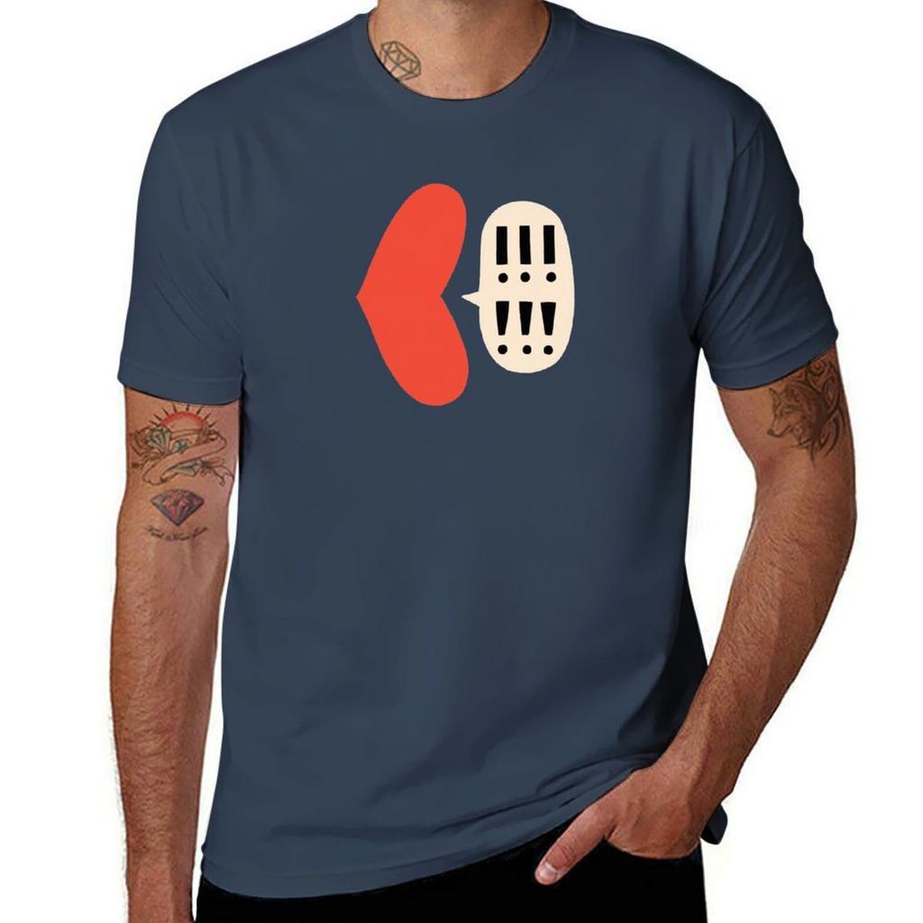Vocal Heart Tshirt Lightweight Sport Basic Tshirt