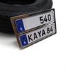 Digital Metal License Plate Decorate for 1/14 Tamiya RC Truck For scania For man For volvo