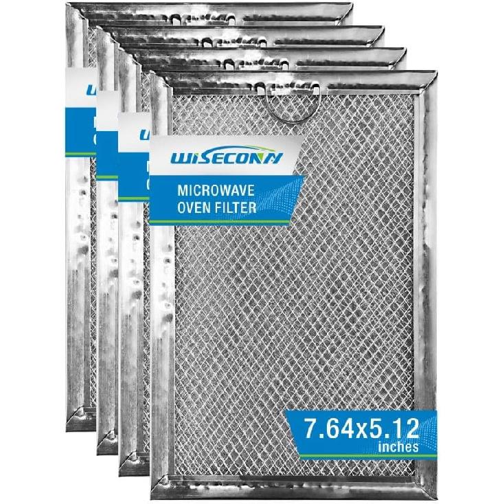 Замена воздушного фильтра, Жироулавливающий фильтр для микроволновой печи для моделей GE WB06X10359 и WB06X10309 (Размер 7,64x5,12x0,16 дюйма 1 шт.) MAF-04