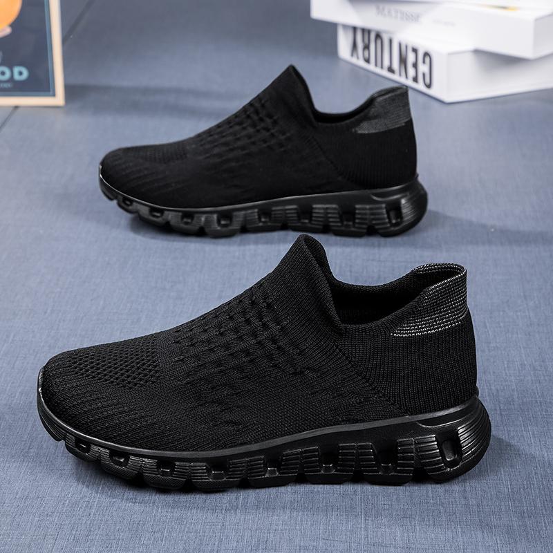 Unisex Sneakers Socks Shoes for Women Breathable Slip On Flats Unisex Platform Sneakers Casual Walking Men Shoes