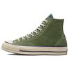 Chuck 70 High Treeline Midnight Navy Unisex Sneakers Green 172817C