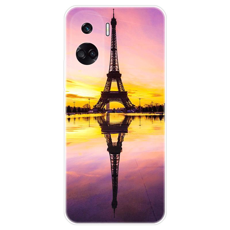 Для Honor 90 lite Honor90 lite чехол Мягкая силиконовая задняя крышка Мультяшный чехол для телефона Модный