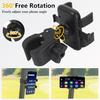 Universal Golf Cart Phone Holder Mount Compatible with EZGO/Club Car/Yamaha For IPhone/Galaxy/Huawei Quick Release/360° Rotatabl
