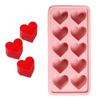 Reusable Heart Shaped Ice Mold Silicone Ice Tray Kitchen Tool Ice Cube Mold  Summer