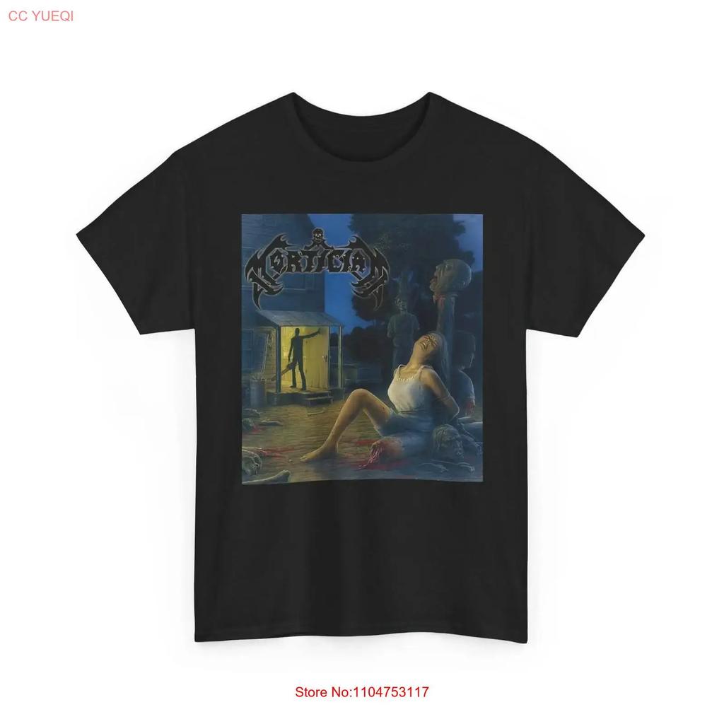 Mortician Band T Shirt Vintage Streetwear Graphic Top For Everyday Wear Unisex Slightly Casual Soft Comfortable