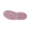 Кроссовки Air Jordan 1 Mid PS White Light Arctic Pink Kids Черные 640737-103