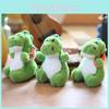 Cute And Soft Dinosaur Plush Keychain Adorable Stuffed Animal For Bags And Keys