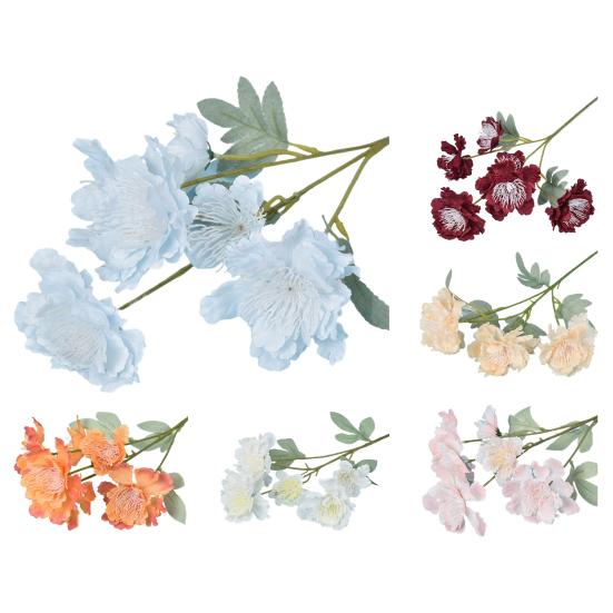 Имитация цветка. Изысканные привлекательные художественные практические цветочные композиции. Искусственный пион для сада.