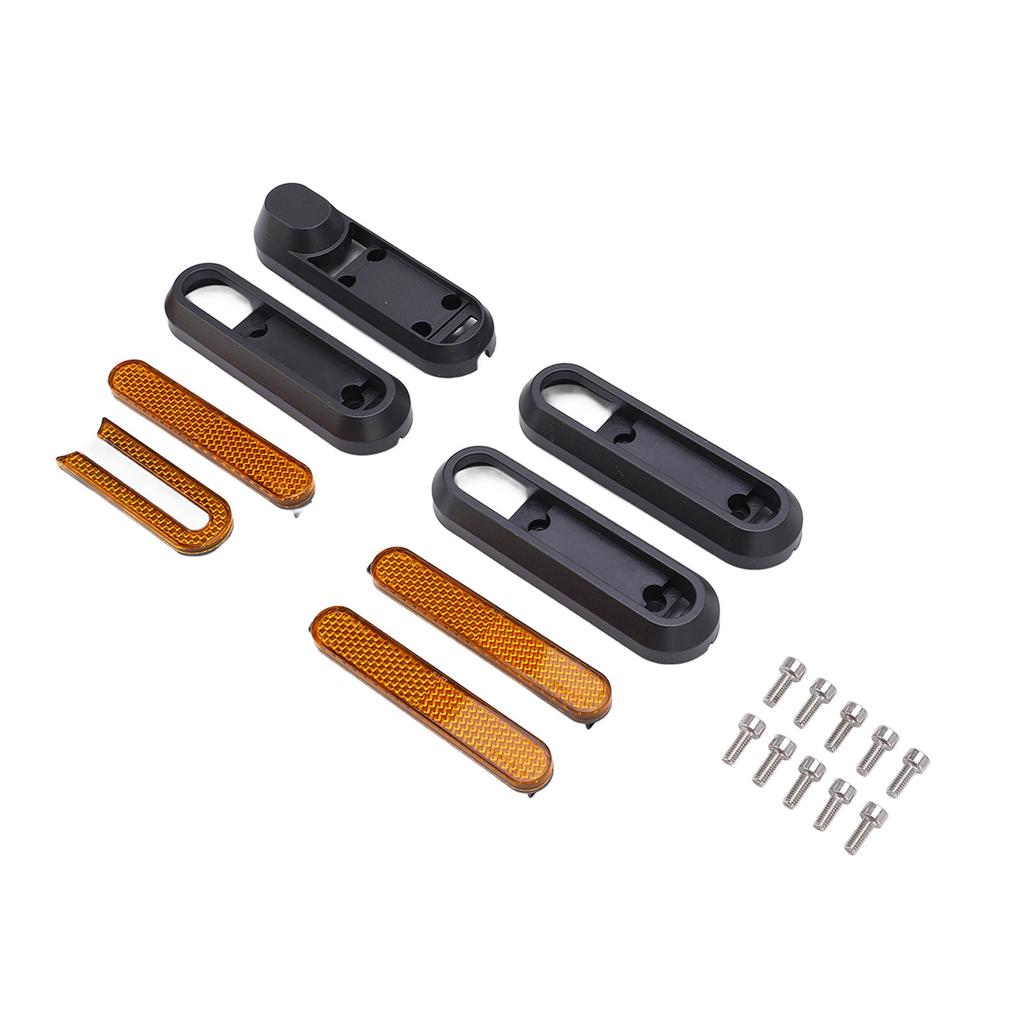 4 шт. Крышки ступиц колес электросамоката Безопасная езда Легкая установка Аксессуары для электросамоката для Xiaomi M365Желтый