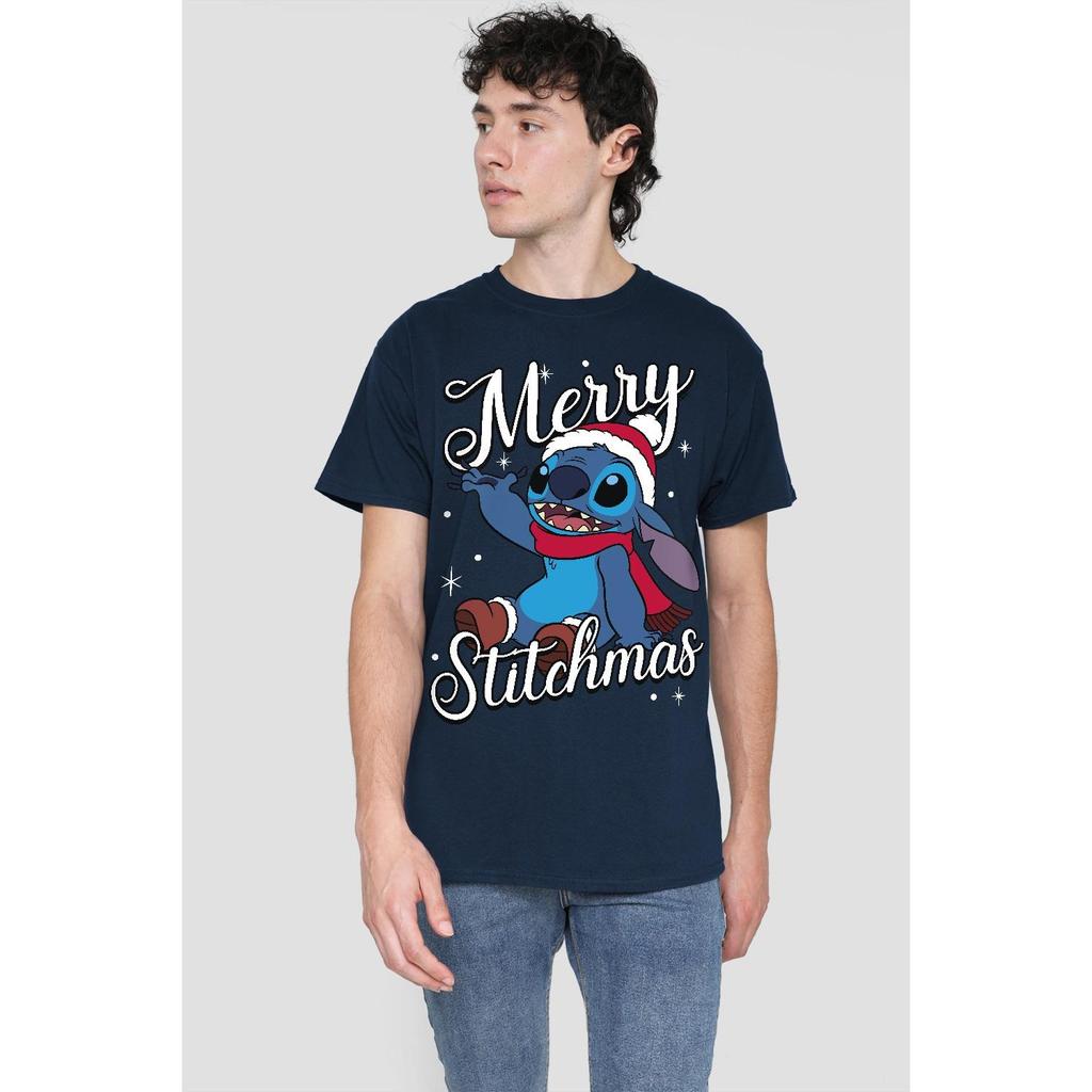Lilo & Stitch Mens Merry Stitchmas T-Shirt