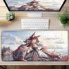 HD печать Arknights Endfield Rossi Коврик для мыши XXL Большой Милый Аниме Клавиатурные коврики Геймерский Mausepad Студенческий Письменный Стол Ковер
